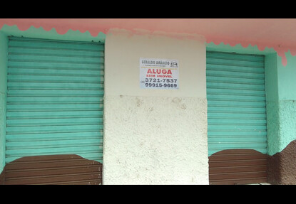 Aluga ponto comercial Curvelo!